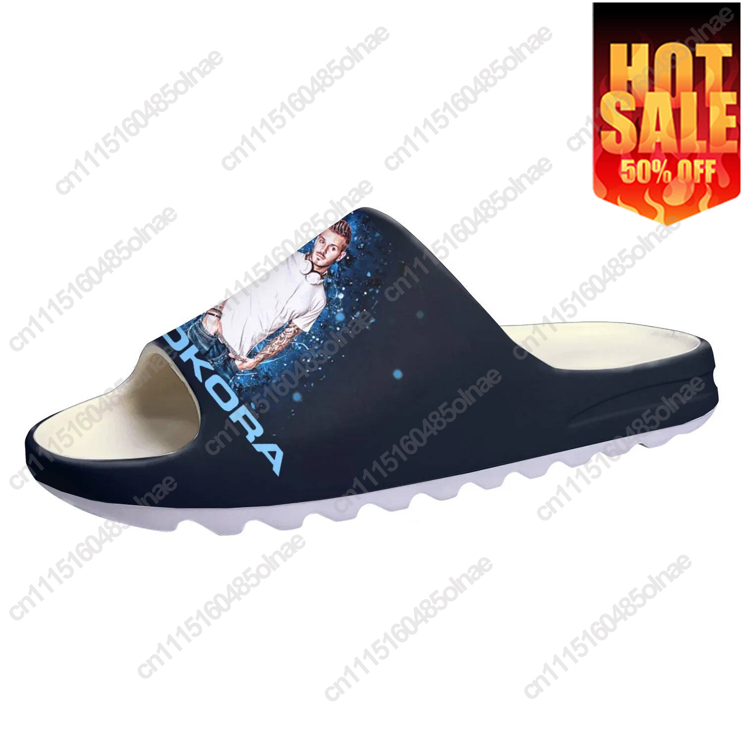 Water Shoes - M Pokora Singer Soft Sole Sllipers