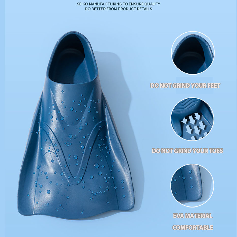 Short Frog Shoes Adult Silicon - đánh giá và giá Flippers Swimming