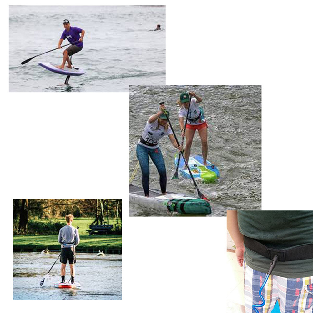 Coiled Leash Adjustable SUP Su - đánh giá và giá Surfboard Leash