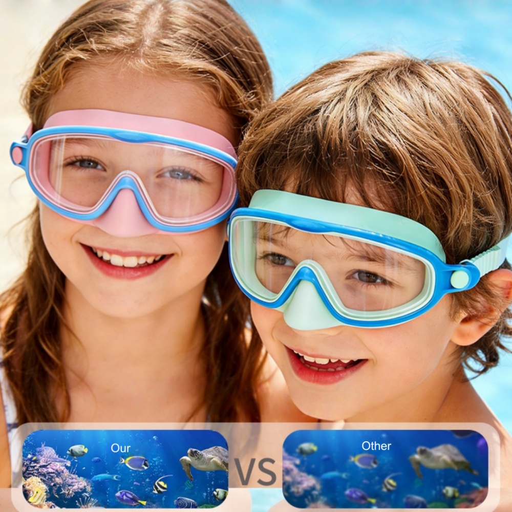 Kids Swimming Goggles with Nos - đánh giá và giá Diving Mask